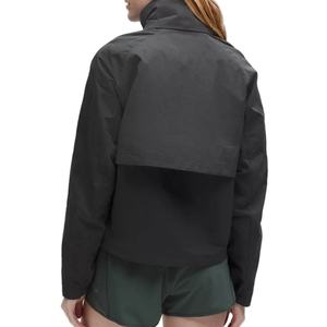 Vestes de sport décontractées pour femmes, très vendues, personnalisables, coupe-vent écologique, décoration à rayures, prix bas, rembourrage en coton, nylon - Product Image 3
