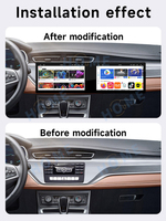 Sistema Android de Navegación GPS para Auto, Reproductor Universal de Doble Pantalla, Radio Estéreo con Carplay para Diferentes Autos, Pantalla Táctil de 20"/23"