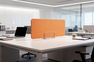 Akustische Polyester-Stoffplatten Bunte Filz-PET-Akustikpaneele PET-Akustik-Trennwände für Stehpulte - Product Image 4