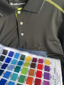 100% <span class=keywords><strong>Polyester</strong></span> thăng hoa Interlock sợi nhuộm vải cho bóng đá mỹ Jersey - Product Image 4