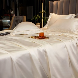 Lenzuola 100% Pura Seta di Lusso Set di Biancheria da Letto in Pura Seta di Gelso Cinese 100% Personalizzazione Accettata - Product Image 2
