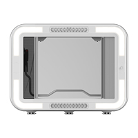 Lanterneau de toit pour camping-car 700*500mm - Matériau ASA et verre acrylique double vitrage, 60 °   Ouverture maximale avec ressort à gaz pour camping-cars et caravanes