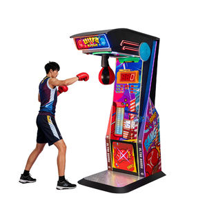Máquina de Boxeo Arcade Deportiva, Operada con Monedas, para Salas de Juego y Parques de Diversiones, Precio de Fábrica, Moderna - Product Image 1
