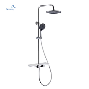 <span class=keywords><strong>Colonne</strong></span> <span class=keywords><strong>de</strong></span> douche professionnelle à trois voies avec étagère intégrée et fonction <span class=keywords><strong>de</strong></span> mémoire <span class=keywords><strong>de</strong></span> température pour installations <span class=keywords><strong>de</strong></span> spa - Product Image 1