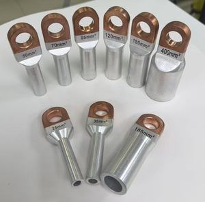 Cosses de câble <span class=keywords><strong>électrique</strong></span>s européennes bimétalliques en cuivre et aluminium à sertir 25/35/70/95/120/150/185/240/300/400/500/630 - Product Image 2
