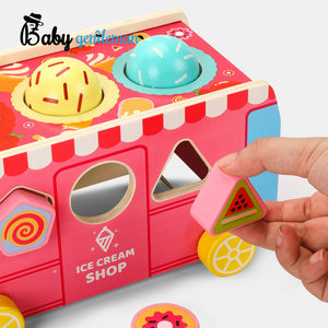 Juego de coches de tienda de <span class=keywords><strong>helados</strong></span> de madera multifuncional Z12659D - Product Image 3
