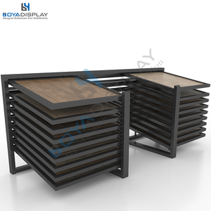 Support de présentation incliné en céramique, pliable et écologique, pour carrelage, pierre, métal, parquet, bois dur et stratifié - Product Image 1
