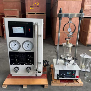 Neu Entwickeltes Labor-Testgerät 220V CNC LCD-Anzeige 60KN Halbautomatisches Dehnungs-<span class=keywords><strong>Triaxial</strong></span>-Prüfgerät für Bodenuntersuchungen - Product Image 4