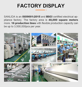 Nhà bếp thép không gỉ 6.5L-8L bát đứng điện 10 + 0 với màn hình LED bánh bột thực phẩm Máy trộn Bát phụ kiện - Product Image 6