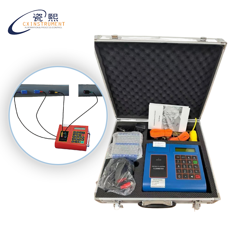 Handheld Ultrasonic Flow Meter Water Liquid