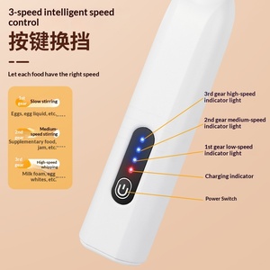 Mousseur à lait sans fil rechargeable USB-C, 3 vitesses, mini-fouet portatif pour café et outils de cuisine - Product Image 5