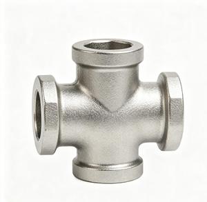 ข้อต่อท่อสแตนเลสแบบ CNC พร้อมฐานหน้าแปลน บริการหล่อแบบกำหนดเอง - Product Image 3