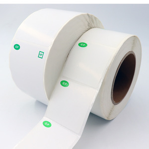 Étiquette thermique personnalisée 76mmx127mm, papier adhésif semi-brillant, impression couleur, étiquette de transfert thermique, autocollant code-barres 3x5 - Product Image 2