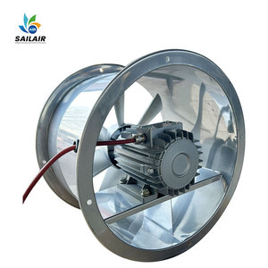 Ventiladores Axiales Industriales para Secadores con Aspas de Aleación de Aluminio y Conducto de Aire - Product Image 2