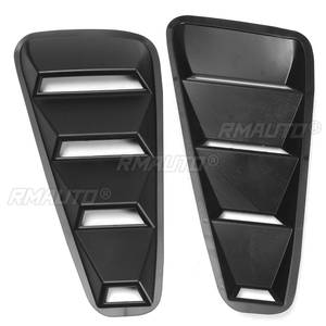 Pair 1/4 Quarter Side <b>Window</b> Louvers Scoop Cover <b>Vent</b> for Ford Mustang 2005 2006 2007 2008 2009 2010 2011 2012 2013 2014 - Product Image 4