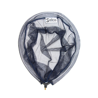 Tête de filet ovale en Fiber de Polyester AL filet d'atterrissage de pêche à la carpe noire
