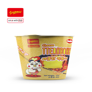 [SINOMIE] Wholesale Price Korean Food Sweet Spicy <strong>Buldak</strong> Cheese Flavor Rice Cake 181g Topokki - Product Image 1