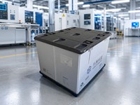 Caisse palette en plastique réutilisable et pliable 1200*1000*1000mm, empilable, en PP, pour une logistique rationalisée