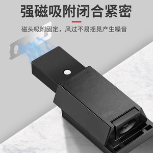 Leves Heavy-duty Rebound Mechanism Zinc Alloy Cabinet Door Hidden Push-<b>button</b> Opener Modern Simple Style - Product Image 4