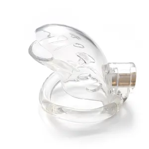 Penis Lock FBA-003 Chastity Cage PC Plastic Cock Cage 3 Ring Chastity Device Sm Products Sex Toys For Man Juguetes Sexuales