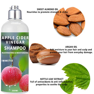 Champú en Gel de Vinagre de <span class=keywords><strong>Sidra</strong></span> de Manzana <span class=keywords><strong>Natural</strong></span> Personalizado, Fórmula Concentrada Anticaspa, Restaura el Brillo, Reduce la Picazón del Cuero Cabelludo y el Frizz - Product Image 3