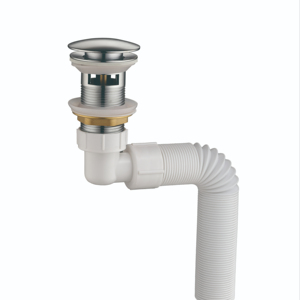 Accessoires de lavabo : Tuyau de vidange en plastique moderne et simple, avec soufflet télescopique <span class=keywords><strong>d</strong></span>ésodorisant pour salle de bain - Product Image 1