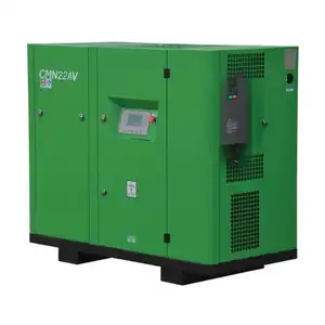 Kompresor udara industri 10 bar 55KW 75HP, kompresor magnet permanen hemat energi SCR75PM