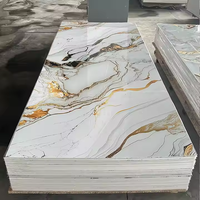 Material Flexible para Paredes - Panel de Azulejos de Mármol Flexible con Protección UV, Decoración para el Hogar, Tablero de Plástico con Aspecto de Piedra, Tablero de Separación para Cocina y Baño