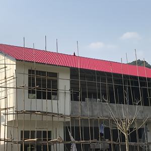 Jinglong高品質セラミック屋根タイル300*400艶をかけられた粘土屋根タイル住宅またはホテルの伝統的なデザイン鋼材料 - Product Image 6