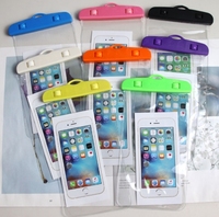 Sac étanche universel pour téléphone portable avec écran tactile, adapté à la natation et aux sources chaudes, transparent, pour iPhone