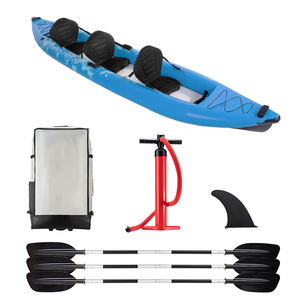 <span class=keywords><strong>Prix</strong></span> usine kayak <span class=keywords><strong>de</strong></span> pêche kayaks gonflables en pvc Assis sur le dessus pêche bateau en plastique kayak canoë simple - Product Image 2