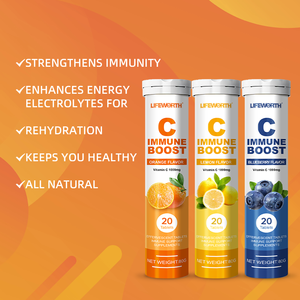 LIFEWORTH spinta immunitaria della migliore marca più fornitori di compresse complesse di vitamina <span class=keywords><strong>C</strong></span> allo zinco effervescente - Product Image 4