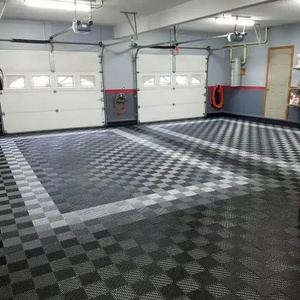 Module populaire de décoration de sol en plastique PP Carrelages de sol de <span class=keywords><strong>garage</strong></span> Carrelages amovibles à emboîtement <span class=keywords><strong>Garage</strong></span> pour magasin de lavage de voiture - Product Image 5