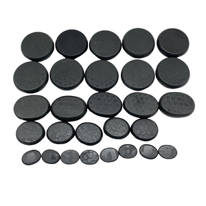 28pcs Salon Spa Thérapie Soulagement de la <span class=keywords><strong>douleur</strong></span> Pierres chaudes pour le massage Kit de pierres chaudes naturelles Ensemble de massage aux pierres chaudes à énergie noire avec chauffage - Product Image 6
