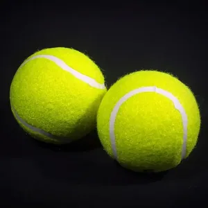 Raquette de tennis de qualité supérieure balle de tennis en caoutchouc naturel sous pression balles d'entraînement de tennis professionnelles personnaliser Logo en gros - Product Image 5