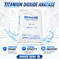 DHA100 Dioxyde de titane anatase pour le caoutchouc, forte puissance de teinture, haute blancheur, pigment blanc de qualité industrielle, 25 kg/sac