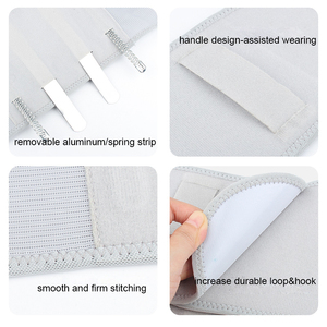 AOFIT Ceinture <span class=keywords><strong>lombaire</strong></span> médicale durable à double traction, respirante, en polyester, pour activités de plein <span class=keywords><strong>air</strong></span> – Offre spéciale - Product Image 4