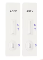 Kit de test de diagnostic rapide pour la détection de l'Ag ASFV – Bandelettes de test vétérinaire pour la détection du virus de la peste porcine africaine chez les porcs