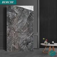 Azulejo de Cerámica Esmaltada de Mármol de Piedra de Lujo de Fábrica China 90x180 para Baño de Hotel o Villa