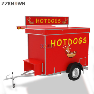 DOT Certified Mobile Street <b>Mini</b> <b>Food</b> Trailer Hot Dog BBQ Ice Cream Cart Fully Equipped Churros Fast <b>Food</b> Snack Vending Kiosk - Product Image 1