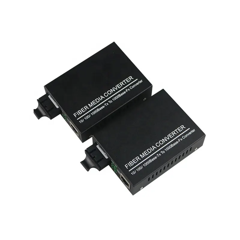 OEM 10/100/1000Mbps 1 Channel audio video data Fiber Optic Media Converter Price