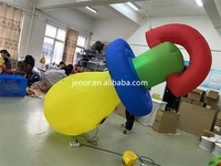 Tétine gonflable géante de bébé de modèle de sucette de promotion de la publicité pour la décoration de magasin d'alimentation de bébé