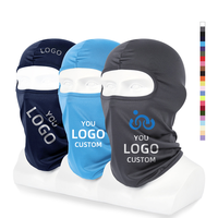 Cagoule intégrale personnalisée imprimée sur toute la page, coupe-vent, doublure de casque, masque de ski et de cyclisme – Vente en gros directe usine de Chine