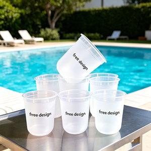 Vente en gros, Meilleures ventes : Gobelets de stade en plastique cannelés à changement de couleur, personnalisables, avec couvercle, 12oz, 16oz, 20oz, 22oz, petits gobelets pour mariage - Product Image 1