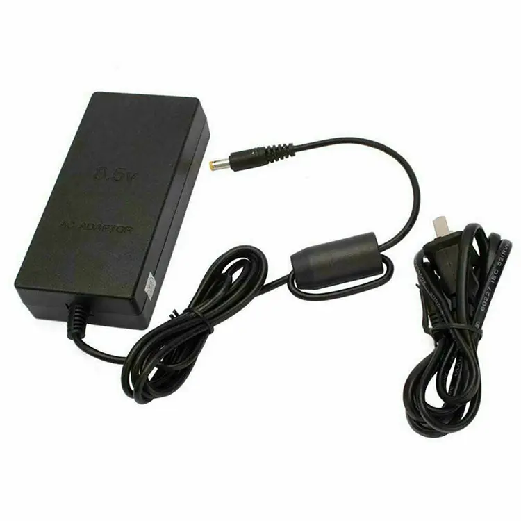 Adaptador de fonte de alimentação cabo de carregamento para console sony ps2 slim