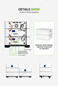 Sistema de Energía Solar Híbrido/Fuera de la Red de 20KW con Batería de Litio y Inversor Personalizados de Fábrica LVFU, Sistema de Batería Todo en Uno de 48V para el Hogar - Product Image 4
