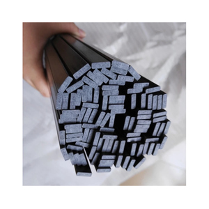 Meilleure qualité Pultrusion époxy FRP Flat Bar EFG Bandes en fibre de verre pour la fabrication d'arc avec services de coupe par pliage de soudage - Product Image 1