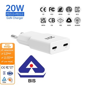 <span class=keywords><strong>Cargador</strong></span> Portátil Tommox de 20W Tipo C, Cargadores USB-C para Teléfono Móvil, Venta al por Mayor, Carga Rápida - Product Image 1