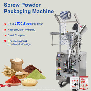 Máquina automática para envasar leche en polvo, harina, especias, café, condimentos, chile en polvo, curry, cacao, con funciones de pesaje, llenado y sellado. - Product Image 3