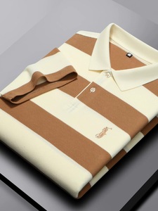 Polo de gama alta para hombre, camiseta de manga corta, verano 2026, nueva camisa de negocios con cuello sin costuras, estilo <span class=keywords><strong>Paul</strong></span> para hombre - Product Image 6